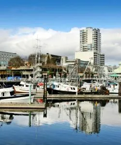 A beautiful view of Nanaimo
