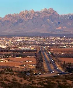 A beautiful view of Las Cruces