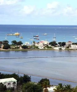 A beautiful view of The Valley serviced by Anguilla Airport