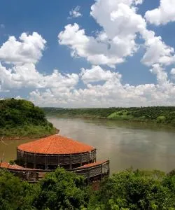 A beautiful view of Ciudad del Este