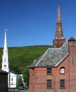 A beautiful view of Brattleboro.
