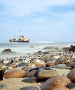 A beautiful view of Walvis Bay serviced by Walvis Bay Airport