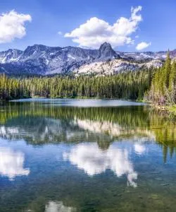 A beautiful view of Old Mammoth – a popular city among our users