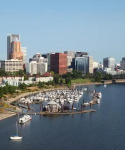 A beautiful view of Milwaukie