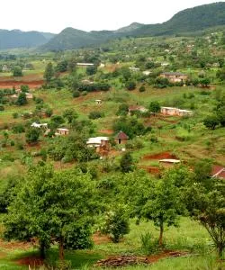 Una bonita panorámica de Sibasa