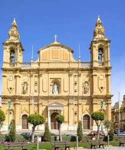 Ein schöner Blick auf Msida