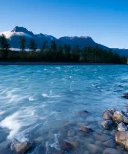 Vue imprenable sur : Smithers, ville desservie par : Aéroport de Smithers