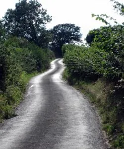 A beautiful view of Coychurch.