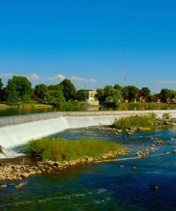 A beautiful view of Idaho Falls – a popular city among our users