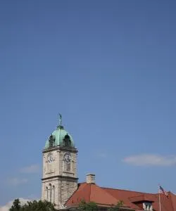 A beautiful view of Harrisonburg.