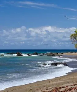 Een mooi uitzicht op Playa Flamingo