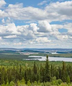 A beautiful view of Wabush