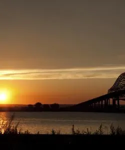 A beautiful view of Bayonne.