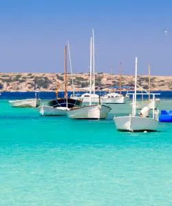 A beautiful view of La Savina.