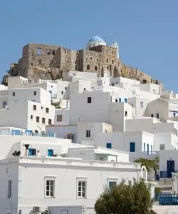 A beautiful view of Astypalaia serviced by Astypalaia Island National Airport
