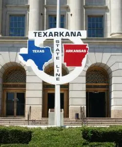 A beautiful view of Texarkana