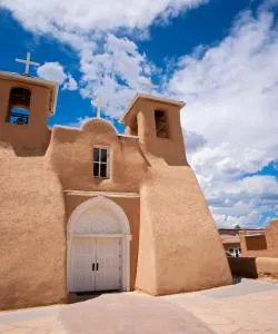 A beautiful view of Taos