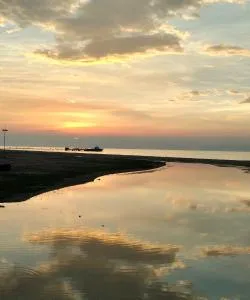 A beautiful view of Ríohacha serviced by Riohacha Airport.