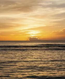 A beautiful view of Tamuning serviced by Antonio B. Won Pat International Airport