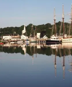 A beautiful view of Mystic