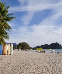 A beautiful view of Quepos serviced by La Managua Airport