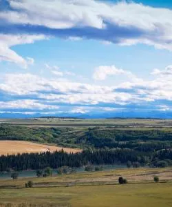 A beautiful view of Cochrane