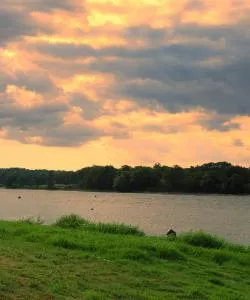 A beautiful view of Cholet