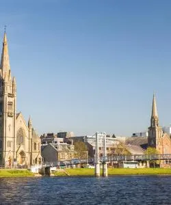 A beautiful view of Inverness.