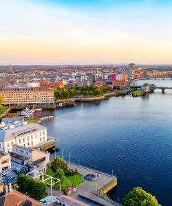 A beautiful view of Limerick – a popular city among our users