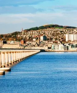 A beautiful view of Dundee – a popular city among our users