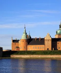 Prelep pogled na grad Kalmar koji je u blizini aerodroma Aerodrom Kalmar