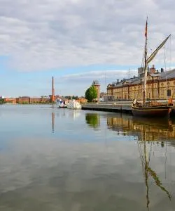 A beautiful view of Vaasa serviced by Vaasa Airport