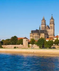 Una panoràmica bonica de Magdeburg, una ciutat popular entre els nostres usuaris