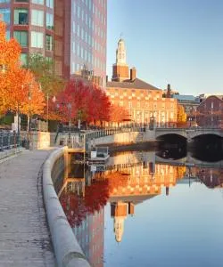 A beautiful view of Providence – a popular city among our users