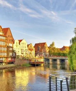A beautiful view of Lüneburg