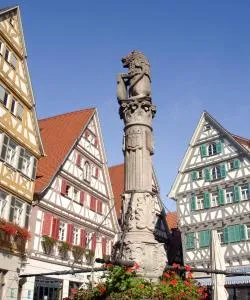 A beautiful view of Herrenberg