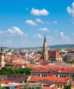 A beautiful view of Cluj-Napoca – city popular among our users.