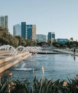 人气城市圣地亚哥的美景