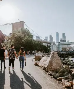 A beautiful view of Brooklyn
