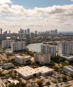 A beautiful view of Aventura