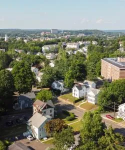 A beautiful view of Danbury.