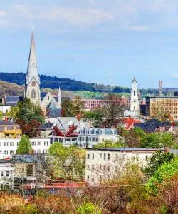 A beautiful view of Lawrence