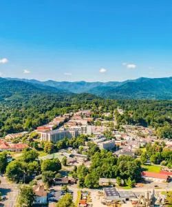 A beautiful view of Waynesville