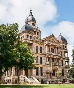 A beautiful view of Denton