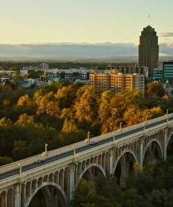 A beautiful view of Allentown – city popular among our users.