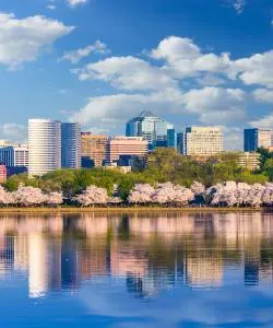 A beautiful view of Arlington