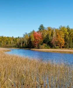 Ein schöner Blick auf Eau Claire, erreichbar über Flughafen Chippewa Valley