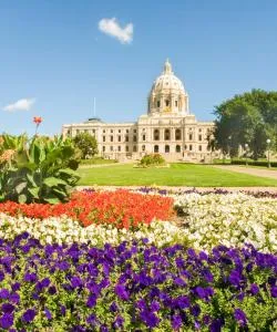 A beautiful view of Saint Paul