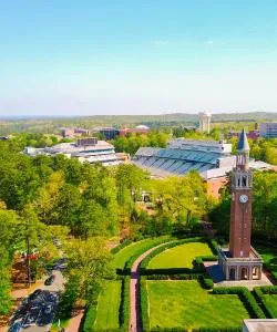 A beautiful view of Chapel Hill