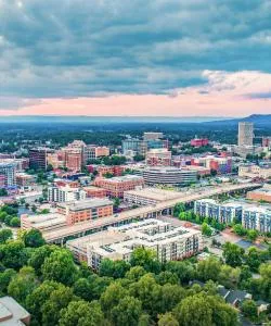 A beautiful view of Spartanburg.